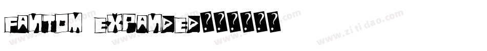 Fantom Expanded字体转换